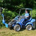 hedge-trimmer for mini loader