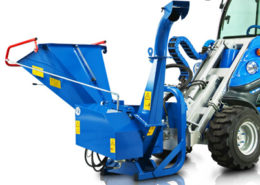 hydraulic bio shredder attachment for mini loader multione