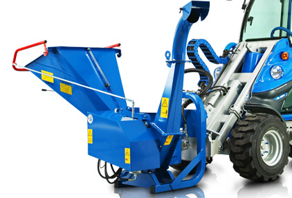 hydraulic bio shredder attachment for mini loader multione