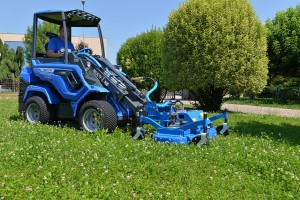 lawn-mower for mini loader