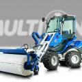 Multione-rotary-broom for mini excavator