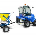 Multione-salt-and-sand-spreder for mini excavator