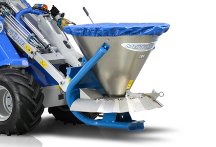 salt and sand spreader for mini loader multione