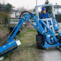 side-flail-mower for mini loader