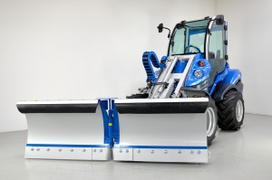 Multione-snow-plow for mini excavator