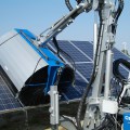 Multione-solar-panel-washer for mini loader