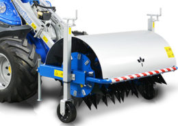 Spike aerator attachment for mini loader multione