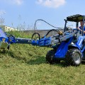 MultiOne mini loader 8 series with flail mower with side shift