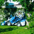 MultiOne mini loader S630 with lawn mower