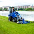 MultiOne mini loader S630 with lawn mower2