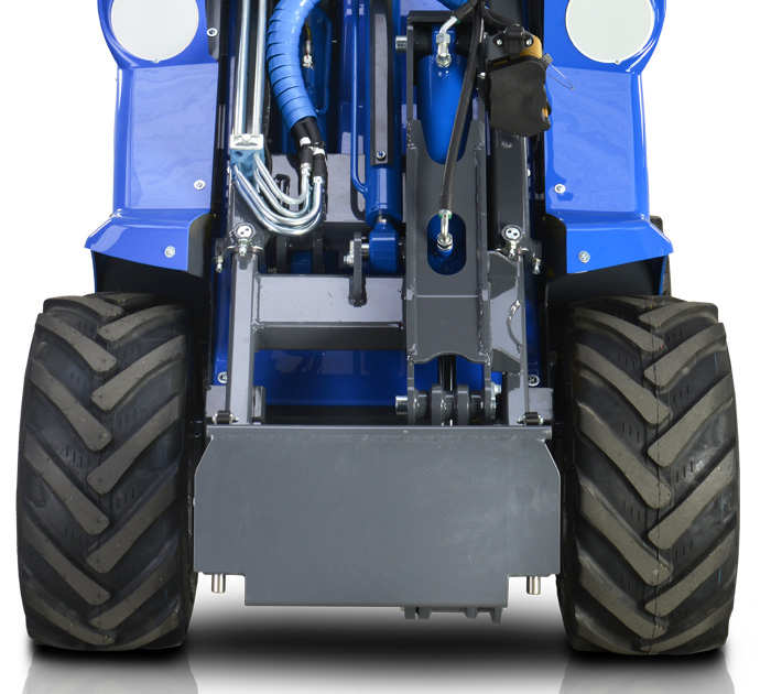 Multione mini articulated loader-front-side