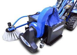 leaf vacuum attachment for mini loader multione