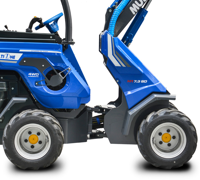 Multione mini loader 7.3SD right side