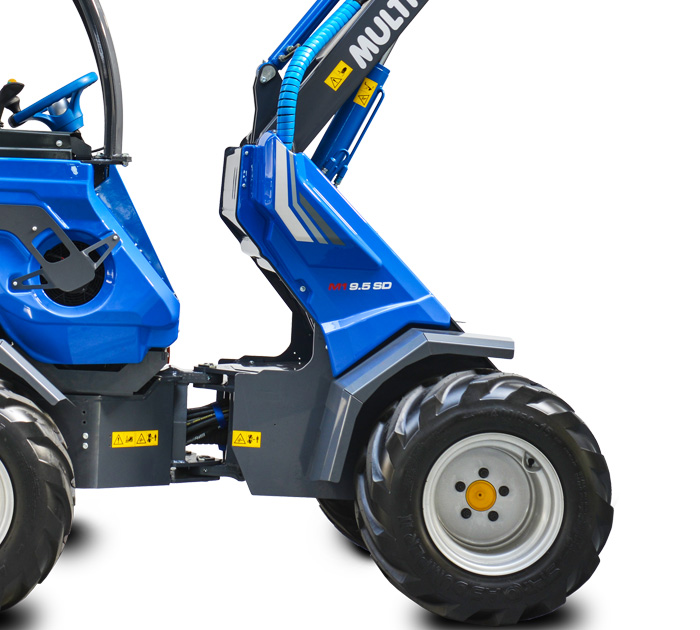 Multione mini loader 9.5SD front