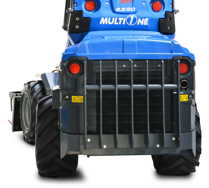 mini loader 9.5SD multione back