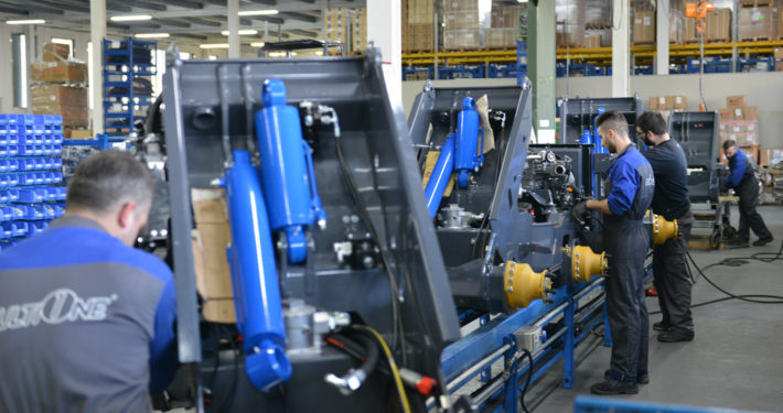 MultiOne mini loaders assembly line